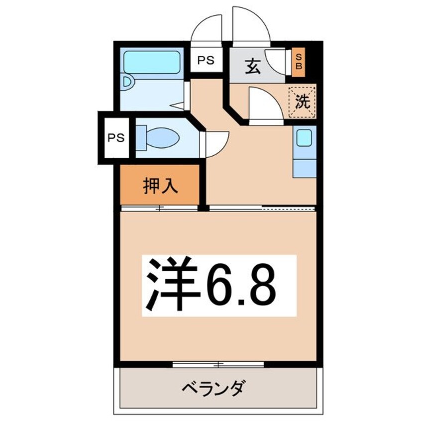 間取図 メイリリー幸町