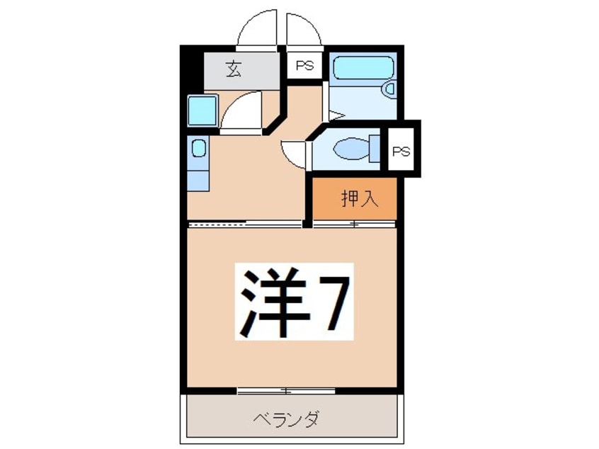 間取図 メイリリー幸町