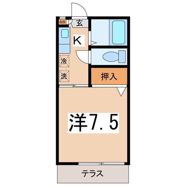 間取り図 フレグランスＫ