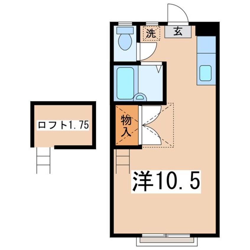 間取図 モア・ブロッサム