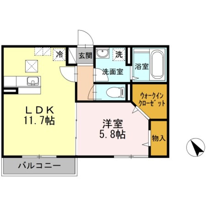 間取図 サウススクエア　３番館