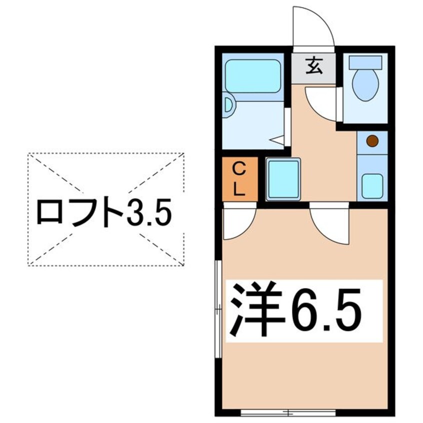 間取図 ベルグローブ善光寺