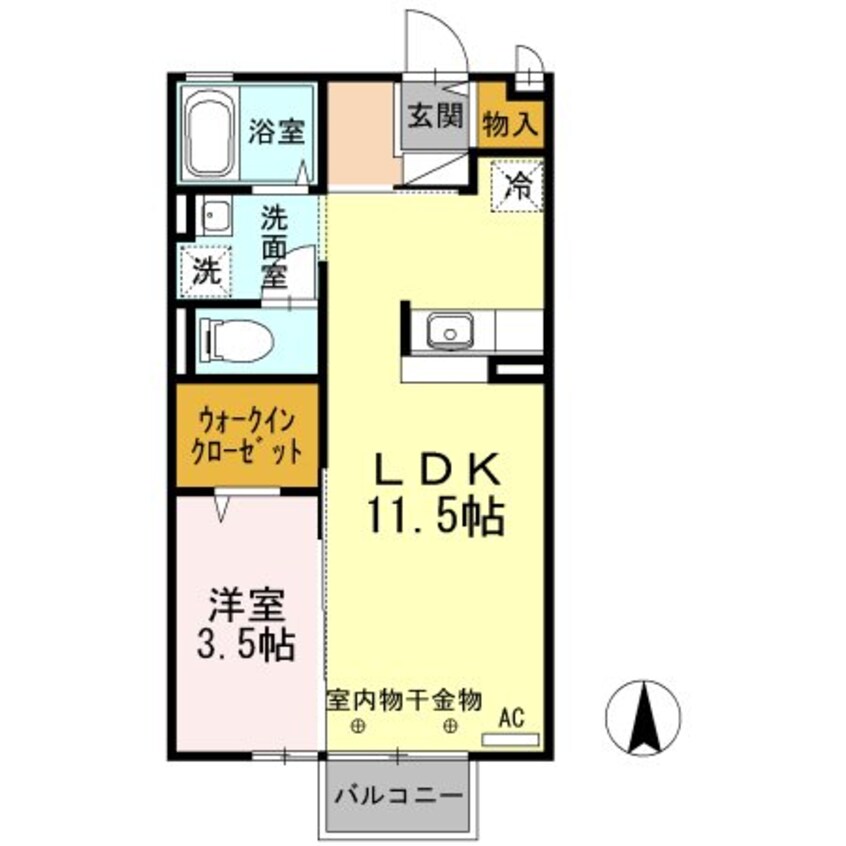 間取図 アークフラット