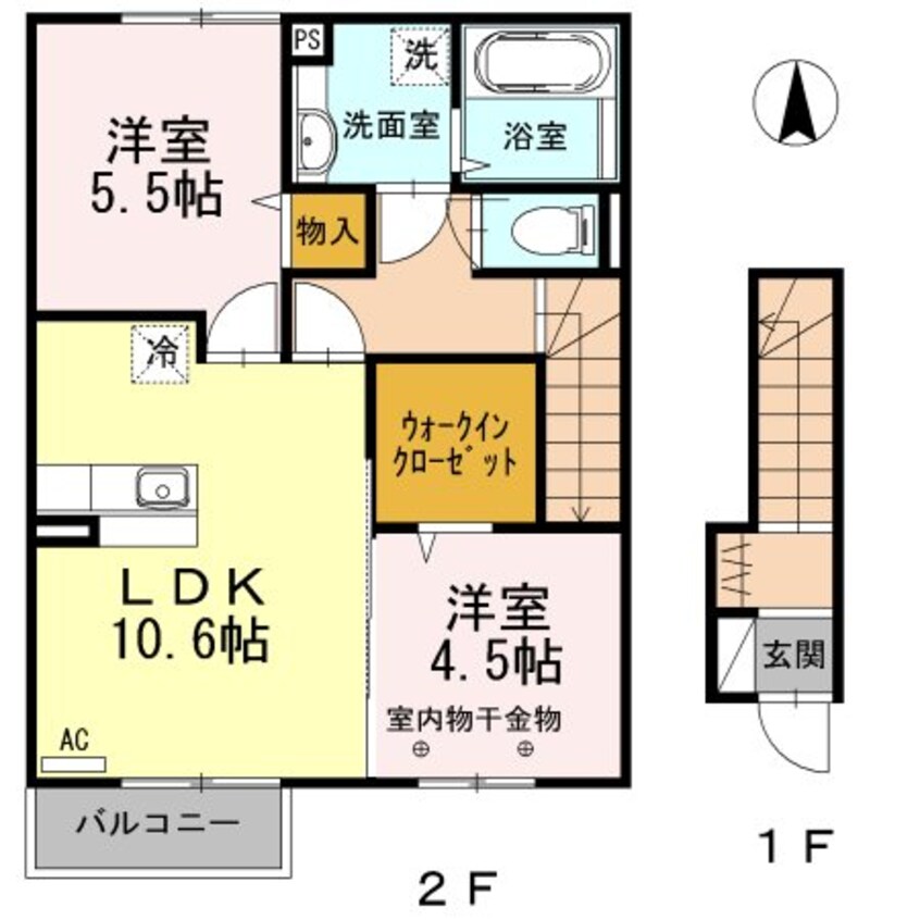 間取図 イル・リジェール