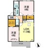 ＵＮＩＴ・８ B 2LDKの間取り