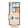エアリスＡ 1Kの間取り