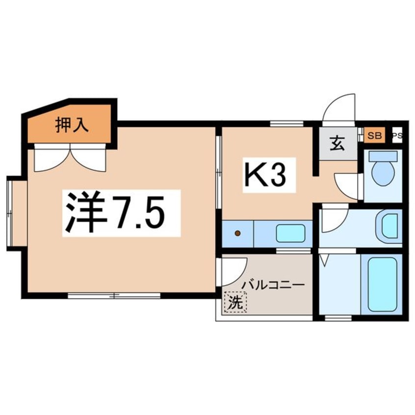 間取図 ハイツ伊藤