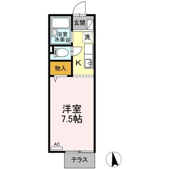 間取図 ハイツミナガワII