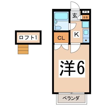 間取図 ベルトピア甲府