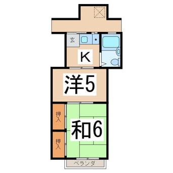 間取図 渡辺アパート