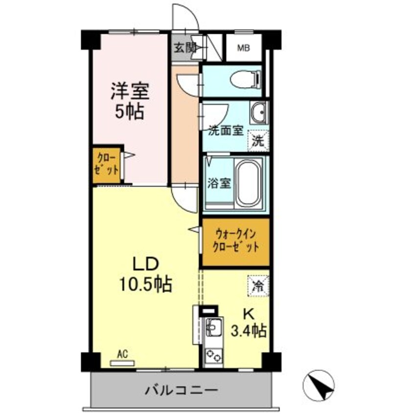 間取図 Ｌａ・ｎａｔｕｒｅ（ラ・ナチュール）