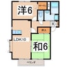 シェアハーツＡ 2LDKの間取り