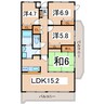 ラフィーネ甲府 4LDKの間取り