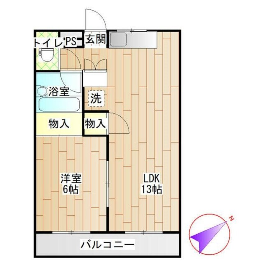 間取図 ラビットハウス司