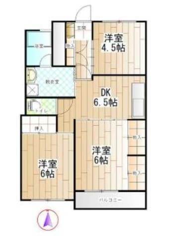 間取図 アメニティ甲府