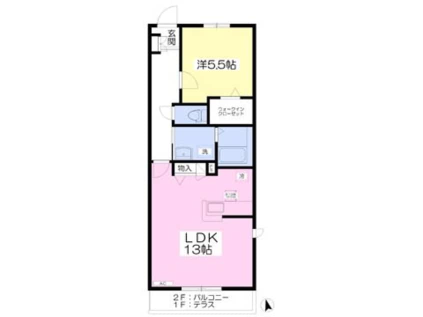 間取図 メゾン・イツミ　G棟