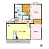 ヴェルドミール 2LDKの間取り