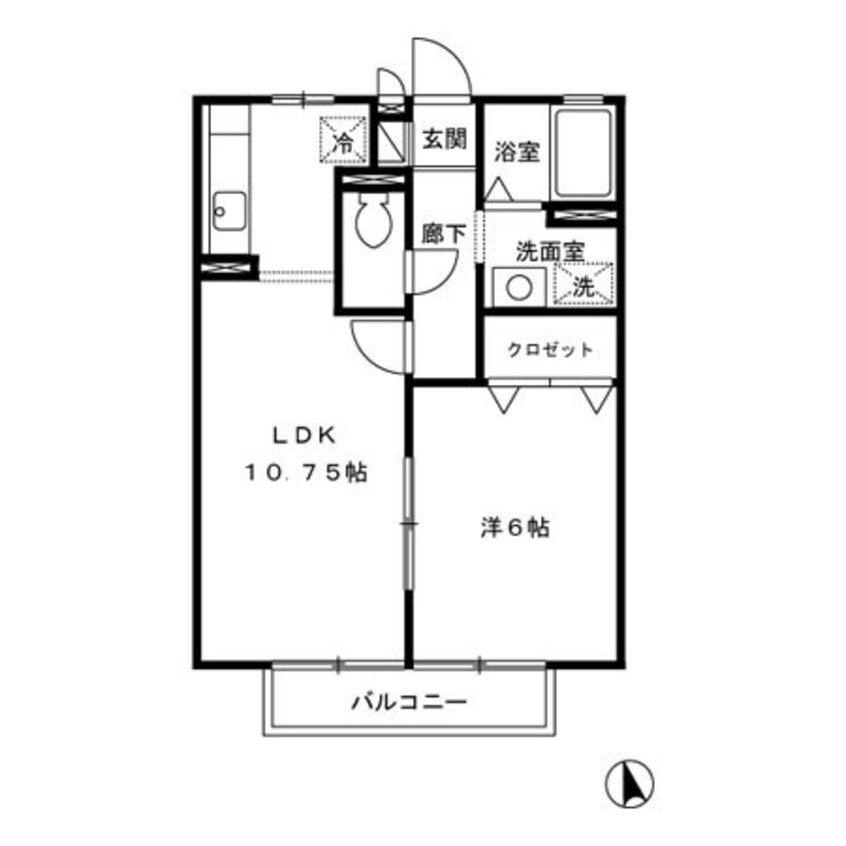 間取図 ヴィルドミール