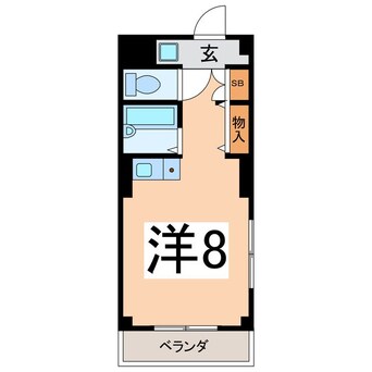 間取図 メゾンイトウI