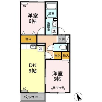 間取図 ロイヤルパレス