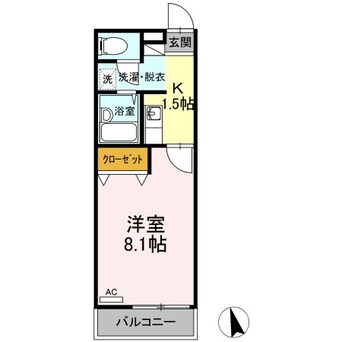 間取図 リーブル玉穂