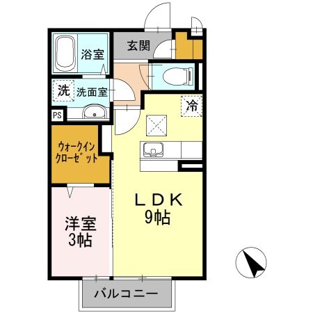 間取り図 サウススクエア　５番館
