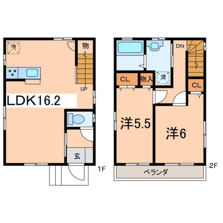 間取図 ４６１４ハイム