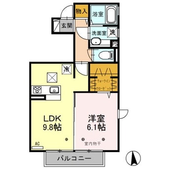 間取図 ショコラコート　A