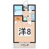 ドミーフリーデイ 1Kの間取り