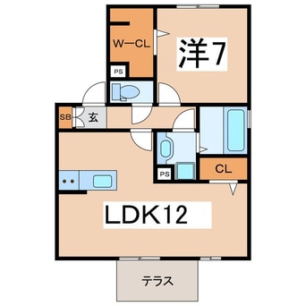 間取図 ビクトワールコート