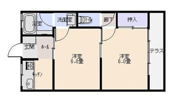 間取図 中央ハイツ