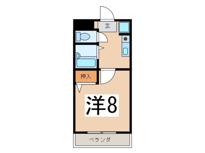 間取図 フレグランス萩原
