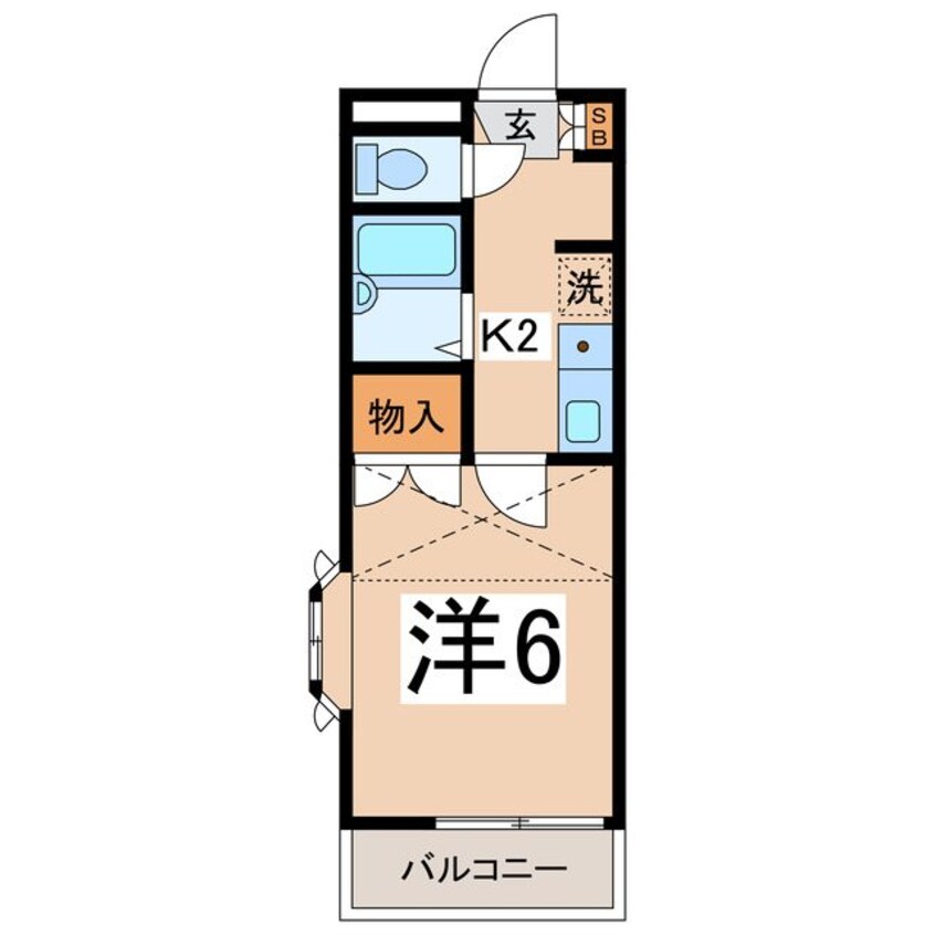 間取図 サンローラン善光寺