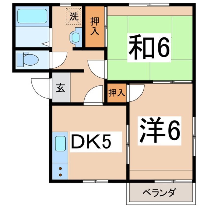 間取図 フレグランスマルヤマＢ