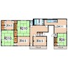 長谷川ビル 6LDKの間取り