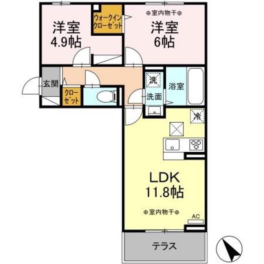 間取図 アーバンゲートV