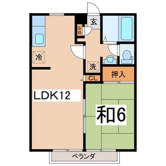 間取図 ハイツ山田Ｃ