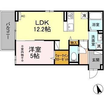 間取図 D-room　清水新居　II