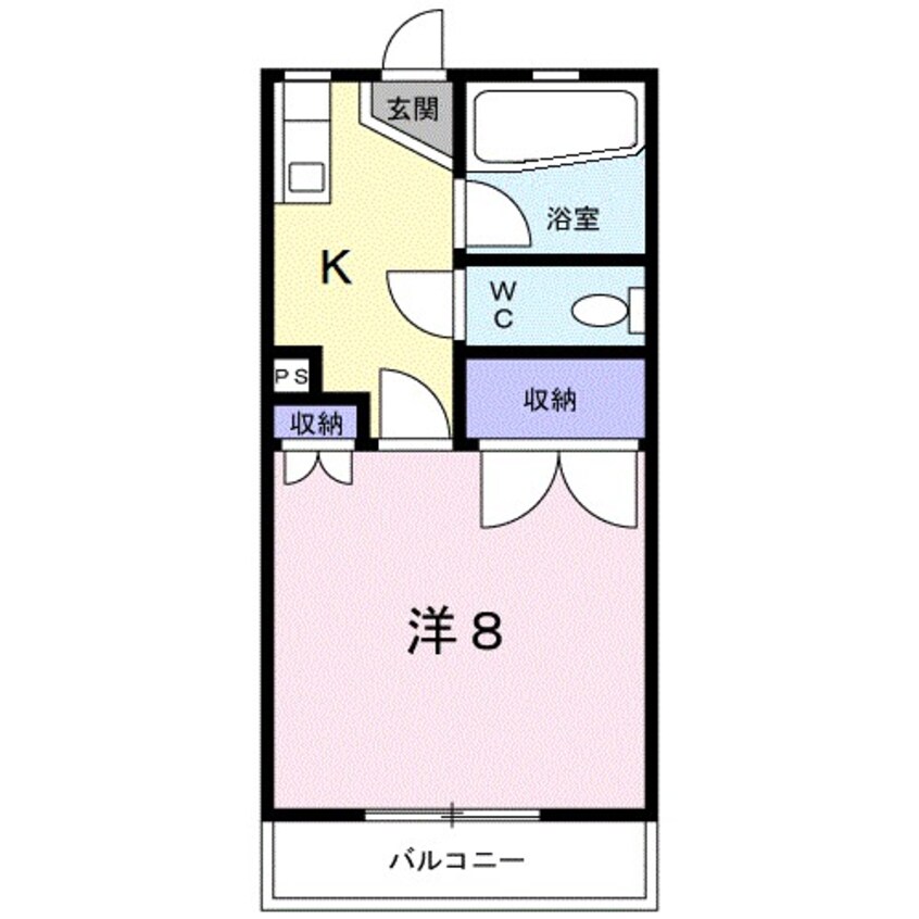 間取図 マンション加賀美