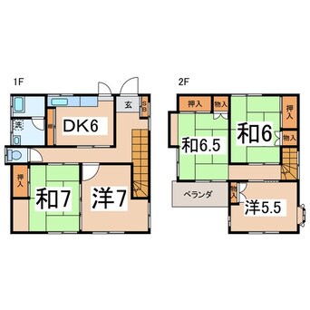 間取図 青沼戸建て