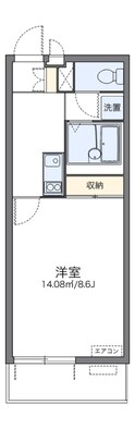 レオネクストＫＡＺＵの間取図