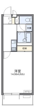 レオネクストＫＡＺＵの間取図