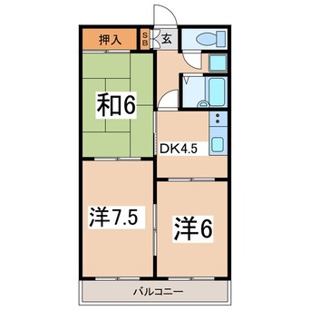 間取図 メゾン・ド・池田