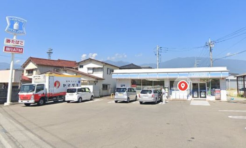 ﾛｰｿﾝ 市川大門店(コンビニ)まで856m ハイツサンフラワー　B