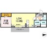 D-room伊勢１丁目 1LDKの間取り