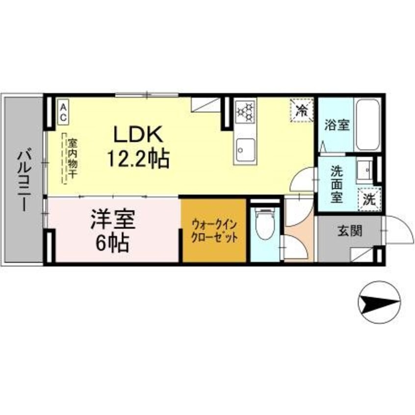 間取図 （仮）D-room伊勢１丁目