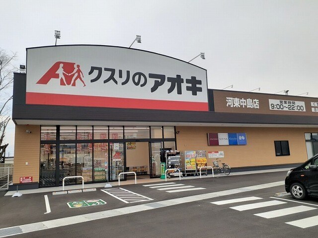 クスリのアオキ河東中島店まで1100m ＭＫ・上河東　Ａ