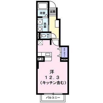 間取図 エレガンシアＡ