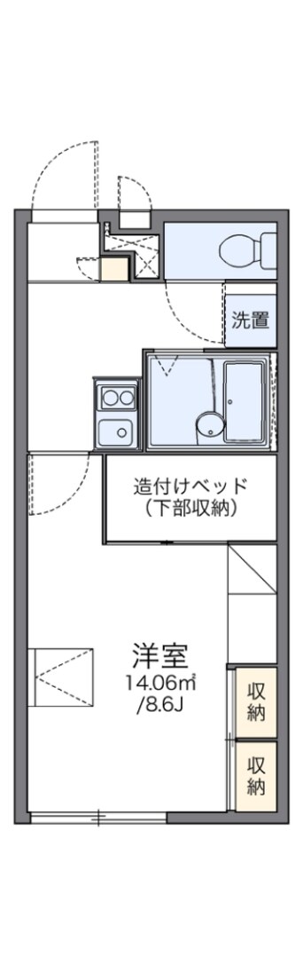 間取図 レオパレストリアノン武田