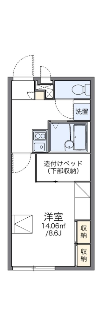 間取図 レオパレスアグリ